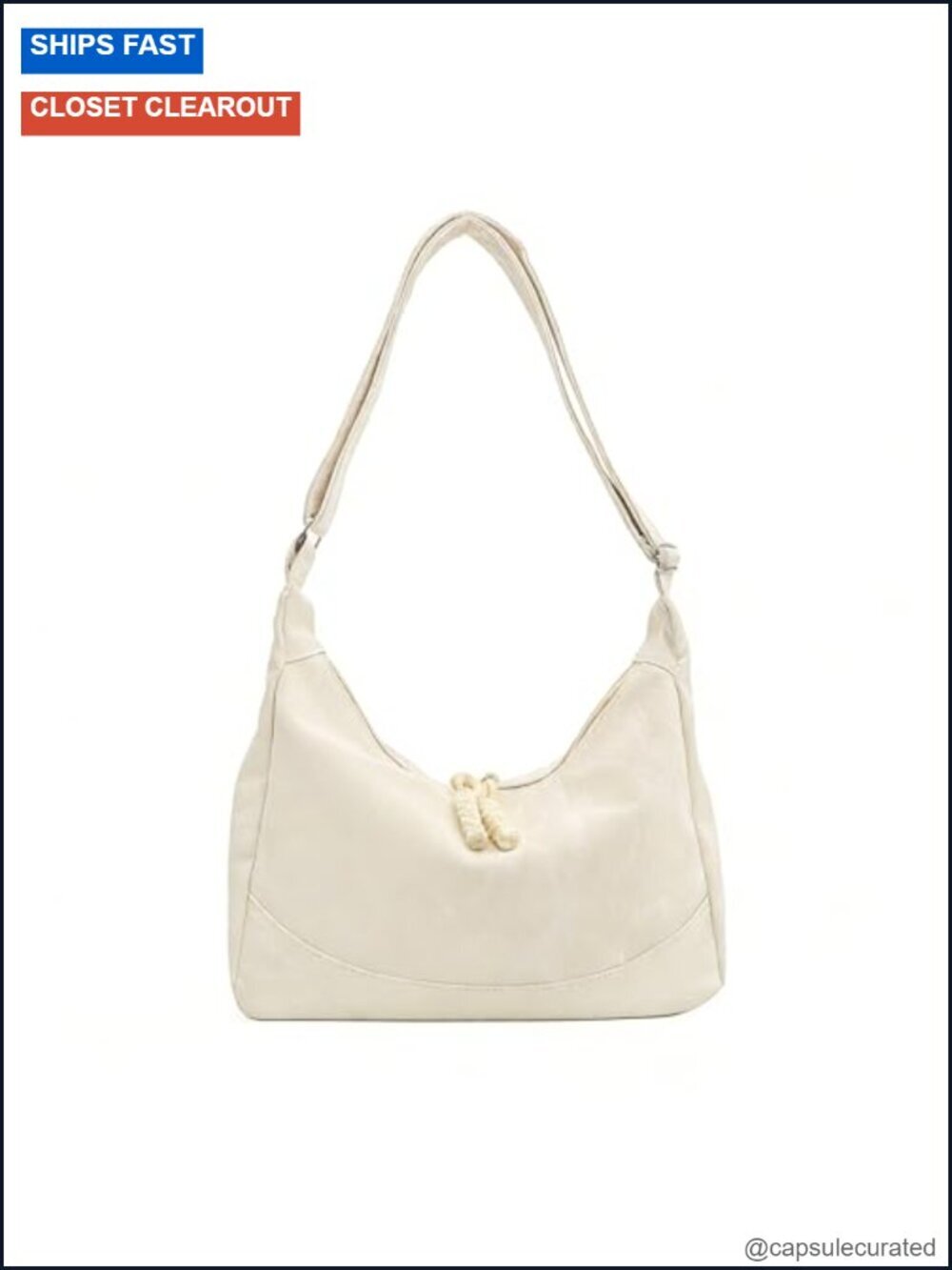 Ultra Soft Foldable Vegan Leather Crossbody Bag, Stylish Slouchy Hobo Tote